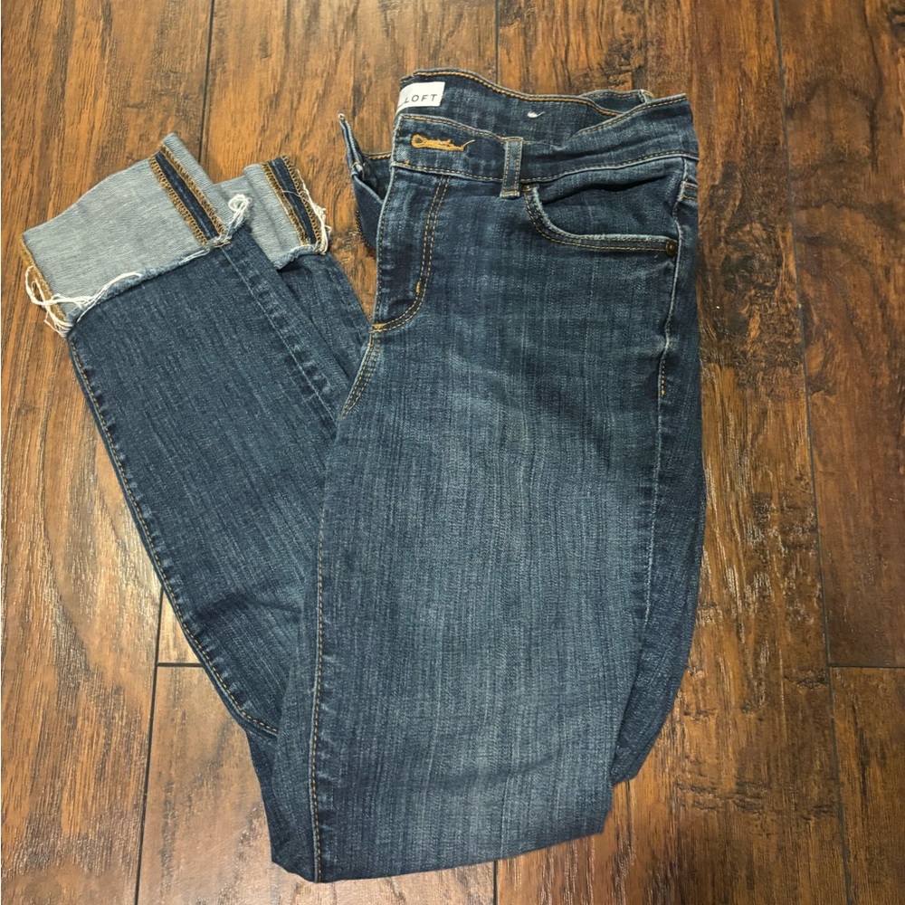 Loft modern skinny jeans